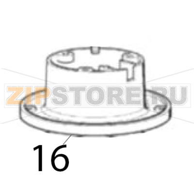Alloggiamento in plastica Scotsman BF 80 Alloggiamento in plastica Scotsman BF 80Запчасть на деталировке под номером: 16