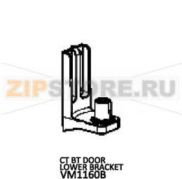 Ct Bt door lower bracket Unox XVC 705E Ct Bt door lower bracket Unox XVC 705EЗапчасть на деталировке под номером: 93Название запчасти на английском языке: Ct Bt door lower bracket Unox XVC 705E