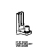 Ct Bt door lower bracket Unox XVC 705E