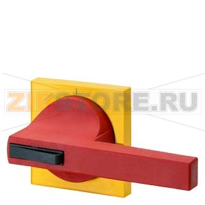 РУЧКА  8UC7 WITH МАСКИРУЮЩАЯ РАМКА HANDLE RED, МАСКИРУЮЩАЯ РАМКА YELLOW SPARE PART FOR 8UC7324-8BD44 Siemens 8UC7320-8BD 