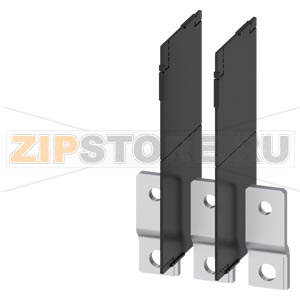 УДЛИНЁННЫЕ ПЛАСТИНЫ ДЛЯ ФРОНТ. ПРИСОЕДИН. 3 ШТ. ПРИНАДЛЕЖНОСТЬ ДЛЯ 3VA2 100/160/250 Siemens 3VA9263-0QB00 