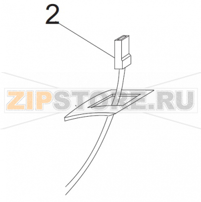 Cavetto motore 64 LH 205mm Sirman Sirio 2 UL Cavetto motore 64 LH 205mm Sirman Sirio 2 ULЗапчасть на деталировке под номером: 2Название запчасти на итальянском языке: Cavetto motore 64 LH 205mm Sirman Sirio 2 UL