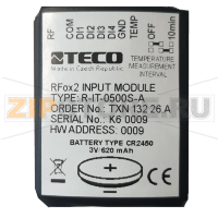 TECO R-IT-0500S-A, contacts, temperature