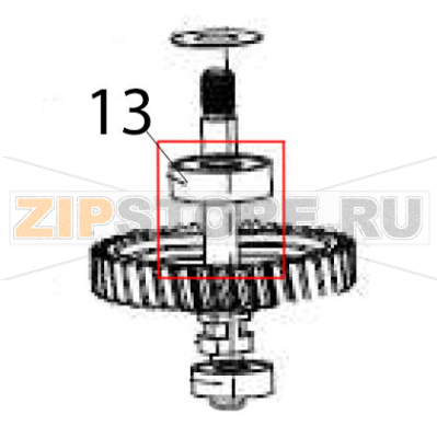 Bearing Hurakan HKN-ME717 Bearing Hurakan HKN-ME717Запчасть на деталировке под номером: 13