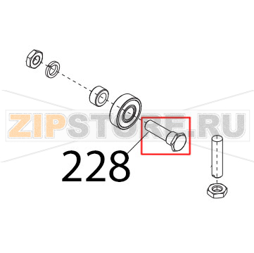 Perno cuscinetto LX Sirman Anniversario 300 Perno cuscinetto LX Sirman Anniversario 300Запчасть на деталировке под номером: 228