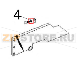 Washer Angelo Po FC241G Washer Angelo Po FC241GЗапчасть на деталировке под номером: 4