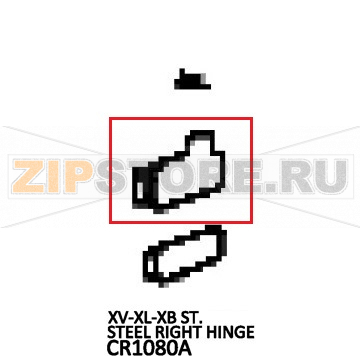 St. Steel right hinge Unox XL 415 St. Steel right hinge Unox XL 415Запчасть на деталировке под номером: 26Название запчасти на английском языке: St. Steel right hinge Unox XL 415