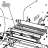 Узел поддержки Datamax A-4212 Mark II RH 
