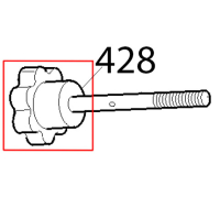 Manopola prig. affil. M8, 6 lobi Sirman Mirra 220