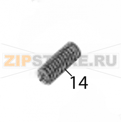 Spring (g.stopper) Sato CG208TT Spring (g.stopper) Sato CG208TTЗапчасть на деталировке под номером: 14Название запчасти на английском языке: Spring (g.stopper) Sato CG208TT.