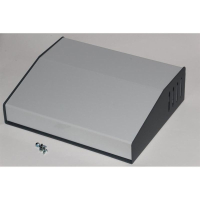 Корпус для пульта 157x190x58 мм, материал: сталь, серый, 1 шт Hammond 515-0930