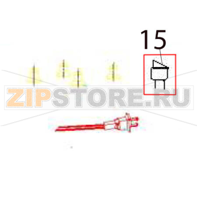 Microswitch Hurakan HKN-CFV60 Microswitch Hurakan HKN-CFV60Запчасть на деталировке под номером: 15