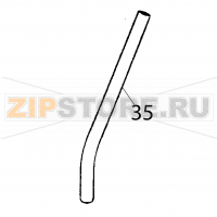 Rubber tubeØ17xØ10x140 Fagor FI-120
