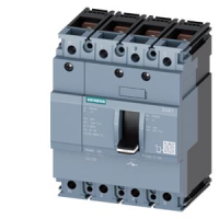 РАЗЪЕДИНИТЕЛЬ НАГРУЗКИ 3VA1 IEC ТИПОРАЗМЕР 160 4-ПОЛЮС. SD100, IN=160A БЕЗ ЗАЩИТЫ ОТ ПЕРЕГРУЗКИ БЕЗ ЗАЩИТЫ ОТ ТОКА КЗ ШИННОЕ ПРИСОЕДИНЕНИЕ Siemens 3VA1116-1AA42-0AA0
