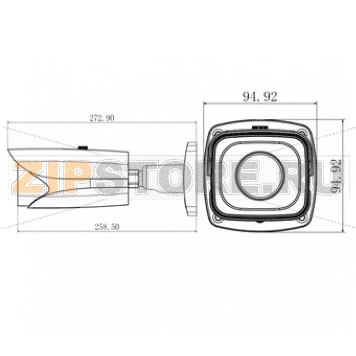 IP-камера Dahua IPC-HFW5100E-VF 