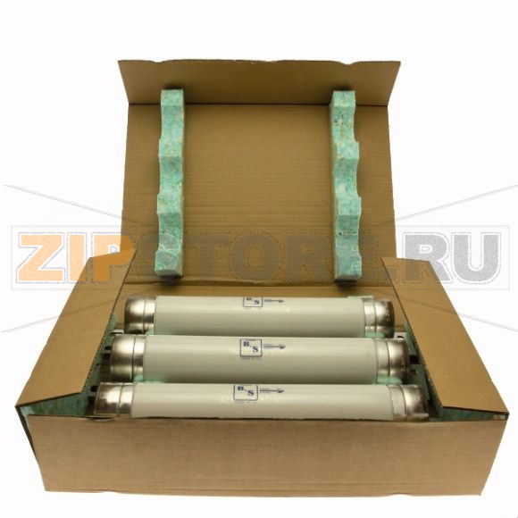 Предохранитель воздушный, 80 A, AC 12 kV, 40 кА, BS TA3, 461x76.2 мм, BS, с наклейкой Eaton 12KV 