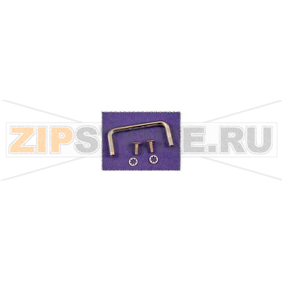Ручка корпусная 55.45x26.23 мм, черная, 1 шт Hammond 1427E1BK 