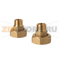 ALN15.152B - Латунный фитинг G 1 "/ G &#189;", 5 &#176; C - 90 &#176; C, набор из 2 шт. Siemens ALN15.152B