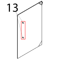 Door guard Angelo Po BX101E