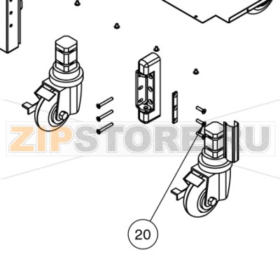 Винт с крестообр. шлицем 10-32 x 3/4 дюйма Alto Shaam 1200-TH/III Винт с крестообр. шлицем 10-32 x 3/4 дюйма Alto Shaam 1200-TH/IIIЗапчасть на сборочном чертеже под номером: 16Количество запчастей в комплекте: 12