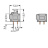 Stackable 2-conductor PCB terminal block; 0.75 mm; Pin spacing 7.5/7.62 mm; 1-pole; PUSH WIRE®; 0,75 mm; gray Wago 235-551/333-000 - Stackable 2-conductor PCB terminal block; 0.75 mm; Pin spacing 7.5/7.62 mm; 1-pole; PUSH WIRE®; 0,75 mm; gray Wago 235-551/333-000