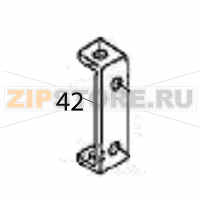 Rod bracket Sato HR224 TT Rod bracket Sato HR224 TTЗапчасть на деталировке под номером: 42Название запчасти на английском языке: Rod bracket Sato HR224 TT.