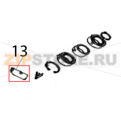 Magnetism switch Hurakan HKN-HM300M Magnetism switch Hurakan HKN-HM300MЗапчасть на деталировке под номером: 13