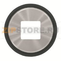 Накладка для зарядного устройства USB, чёрное стекло ABB 2CLA868500A1501