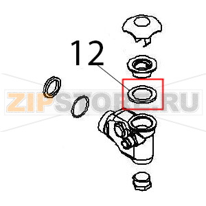 Gasket Angelo Po FX101E1 Gasket Angelo Po FX101E1Запчасть на деталировке под номером: 12