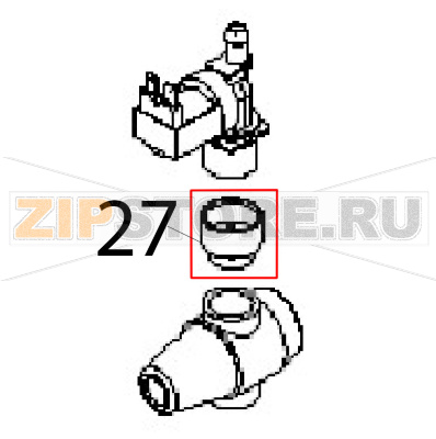 Socket F3/4, M1/2, Ø: 30x25 Angelo Po FM1011E2 Socket F3/4, M1/2, Ø: 30x25 Angelo Po FM1011E2Запчасть на деталировке под номером: 27