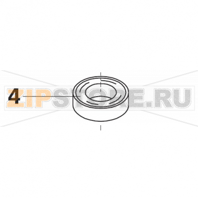 Ball Bearing F/15 6010 2RS1 Bear Varimixer AR40 VL-1S                                                                        Ball Bearing F/15 6010 2RS1 Bear Varimixer AR40 VL-1SЗапчасть на сборочном чертеже под номером: 4Название запчасти на датском&nbsp;языке: Ball Bearing F/15 6010 2RS1 Bear Varimixer AR40 VL-1S