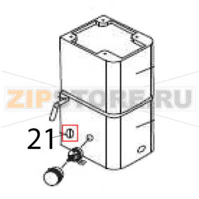 Switch Hurakan HKN-KS7 Switch Hurakan HKN-KS7Запчасть на деталировке под номером: 21