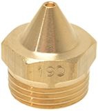 КОНИЧЕСКАЯ ГАЗОВАЯ РАСПЫЛИТЕЛЬНАЯ ФОРСУНКА M17 X 1 Ø 1,90 ММ 