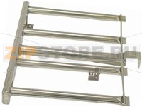 STAINLESS STEEL GAS BURNER 380x470 mm.