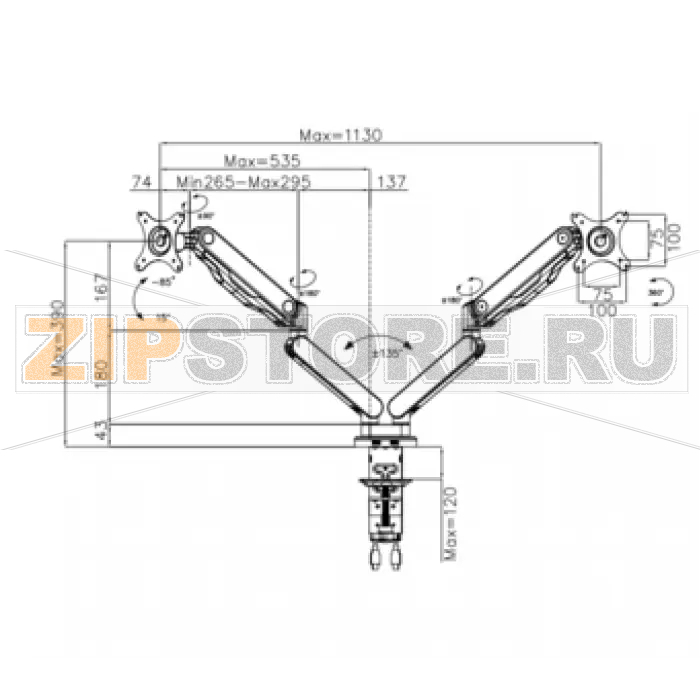 Кронштейн Dahua BL302-G 