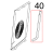 Internal water pipe Unox XVC 205E