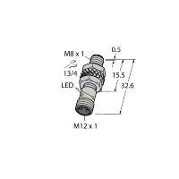 Датчик индуктивный Turck BI3-M08KK-AP6X-H1341