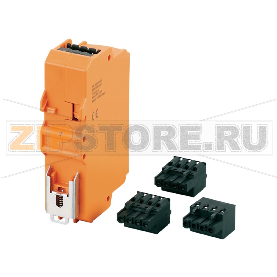 Модуль безопасности для установки в шкаф управления AS-интерфейс IFM AC3203 