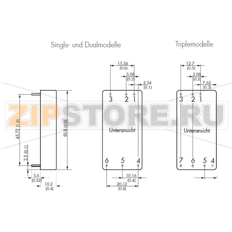 Преобразователь DC/DC Traco Power TEN 30-2411WIN 