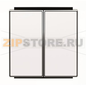 Клавиша для выключателя жалюзи, белая ABB 2CLA854400A1101 