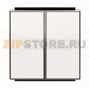 Клавиша для выключателя жалюзи, белая ABB 2CLA854400A1101 