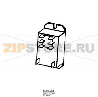 Реле c2 N0 контактами 230V AC 30A Abat ШОК-6 Реле c2 N0 контактами 230V AC 30A для аппарата шоковой заморозки Abat ШОК-6
Производитель: ЧувашТоргТехника

Запчасть изображена на деталировке под номером:&nbsp;120000060605