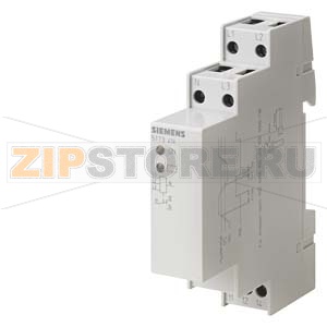 РЕЛЕ НАПРЯЖЕНИЯ AC 230/400V 0,85 1 CO CONTACT FIXED RESPONSE DELAY 0.5 SEC FIXED RESET DELAY 60 SEC Siemens 5TT3414 