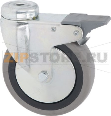 ПОВОРОТНОЕ КОЛЕСО С ТОРМОЗОМ 