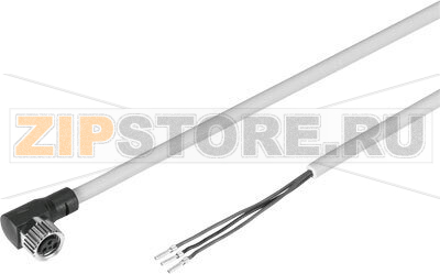 Кабель соединительный 2.5 м Festo NEBU-M8R3-K-2.5-LE3 