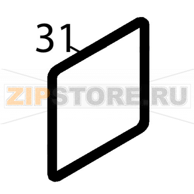 Cover&#039;s seal Fagor CO-502 B DD Cover's seal Fagor CO-502 B DDЗапчасть на деталировке под номером: 31Название запчасти Fagor на английском языке: Cover's seal CO-502 B DD.