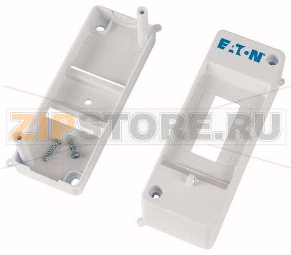 Кожух компактный пластиковый, IP30, 2 модуля Eaton MINI-2 