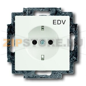 Розетка 16 А, 250 В, белый бархат ABB 2CKA002013A5327 