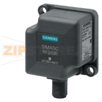 SIMATIC RF200 reader RF240R IO-Link IO-Link interface IP67, -25 to +70 &#176;C; 50x 50x 30 mm; with integrated antenna 8 Byte IO; 38.4 Kbps Siemens 6GT2821-4AC32