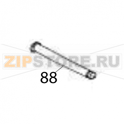 Shaft (pulley) Sato M84Pro Shaft (pulley) Sato M84ProЗапчасть на деталировке под номером: 88Название запчасти на английском языке: Shaft (pulley) Sato M84Pro.